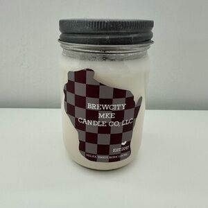 BrewCity MKE Candle Co. White Jar Candle